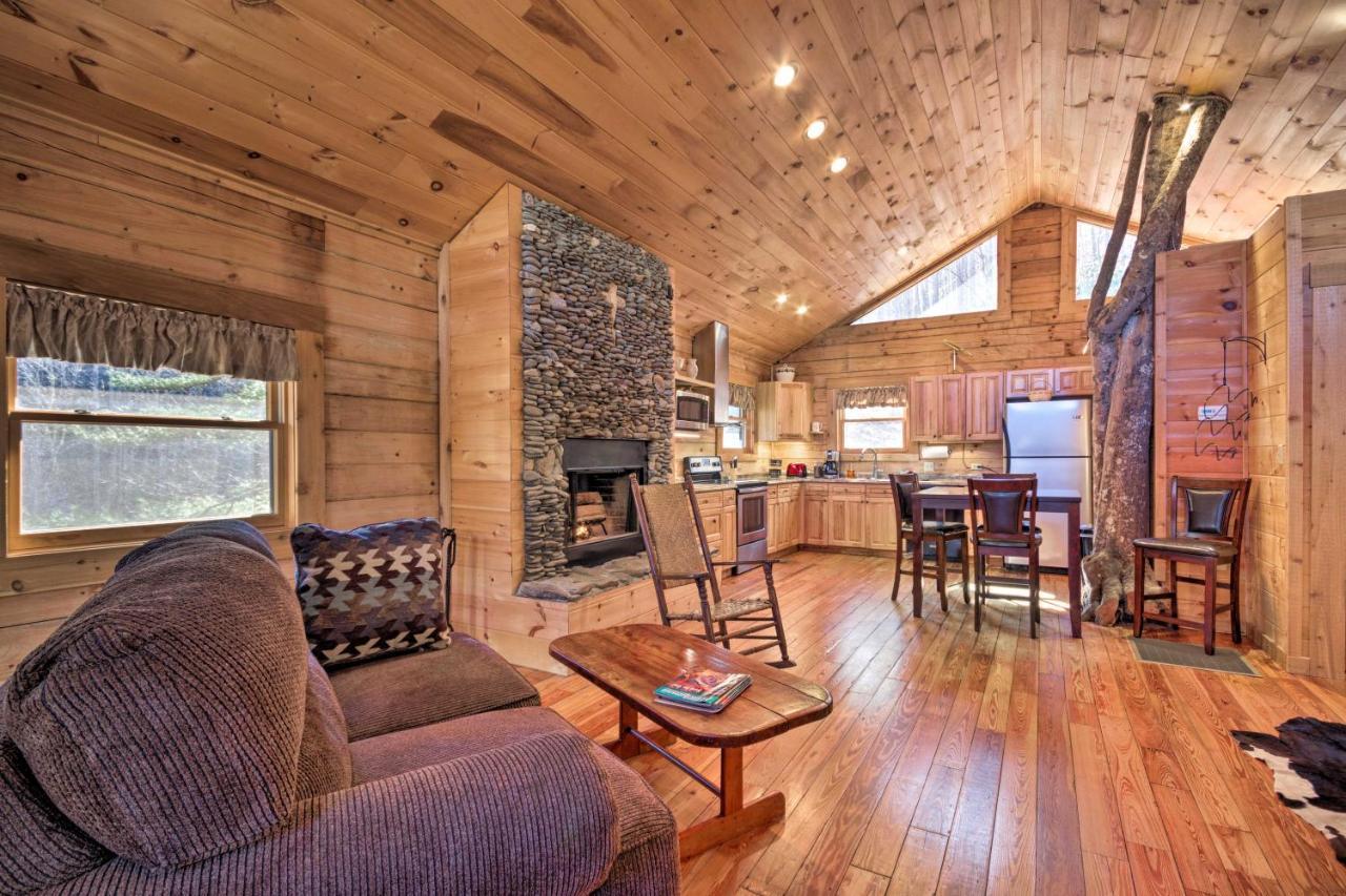 Bryson City Cabin With Wraparound Deck And Hot Tub Kültér fotó