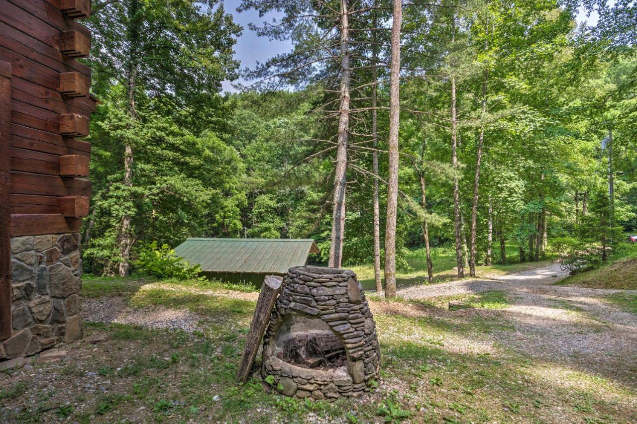 Bryson City Cabin With Wraparound Deck And Hot Tub Kültér fotó